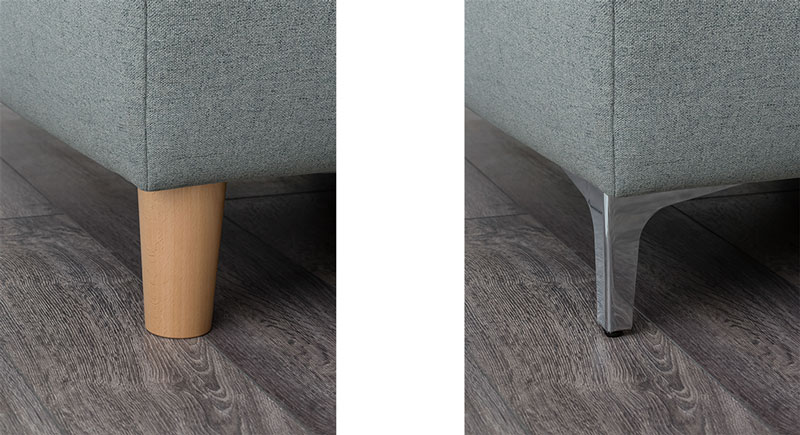 Polsterbett Fuss Holz Metall Bettenstudio Sieker Velbert