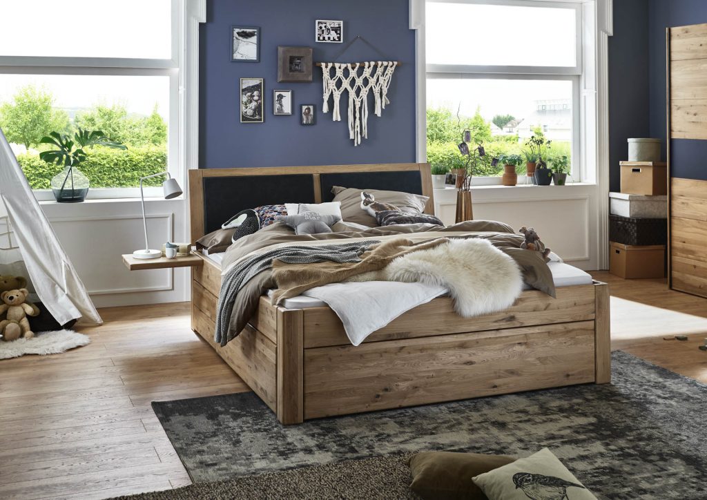 Tjornbo Doppelbett Bettkasten Holz Tjoernbo Nachttisch Schlafzimmer Sieker Velbert