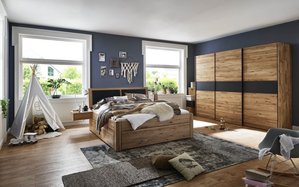 Tjornbo Doppelbett Bettkasten Holz Tjoernbo Nachttisch Schubladen Schlafzimmer Sieker Velbert