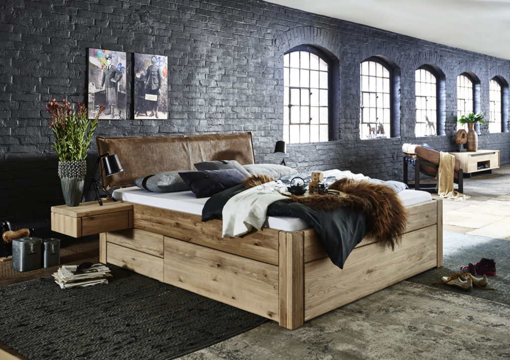 Tjornbo Doppelbett Bettkasten Holz Tjoernbo Schlafzimmer Nachttisch Schubladen Sieker Velbert