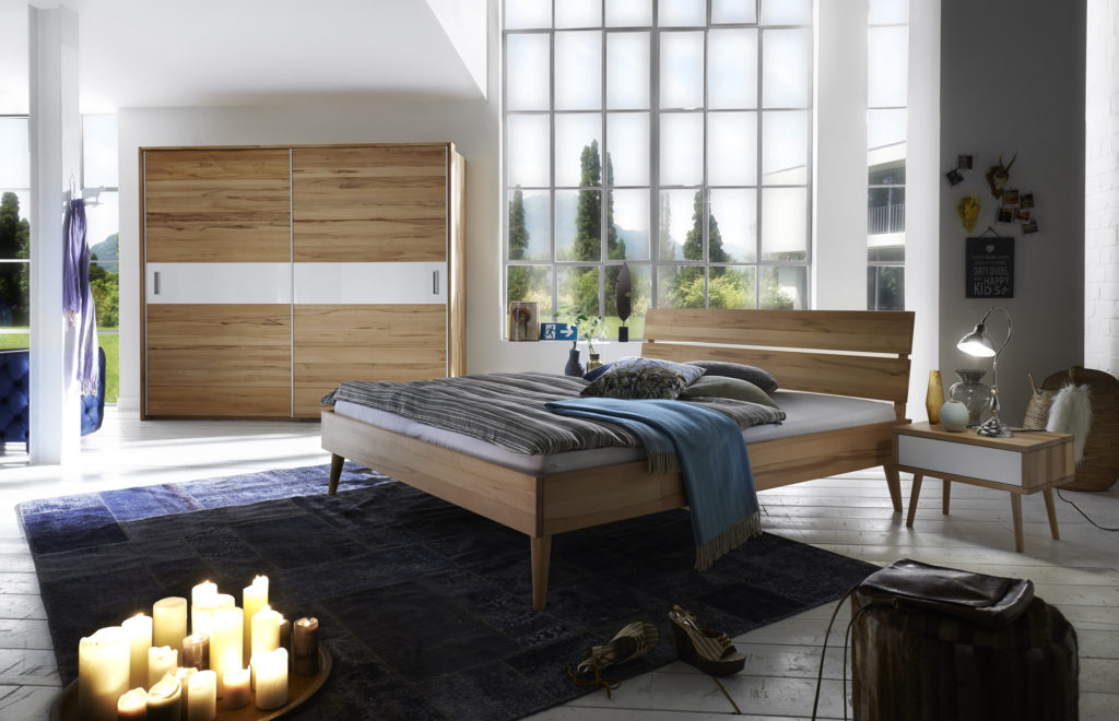 Tjornbo Doppelbett Holzfuss Holz Schlafzimmer Nachttische Modern Sleep Tjoernbo Sieker Velbert