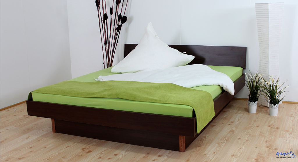 Wasserbett Bettkasten Schwarz Holz Kopfteil Bettenstudio Velbert Sieker